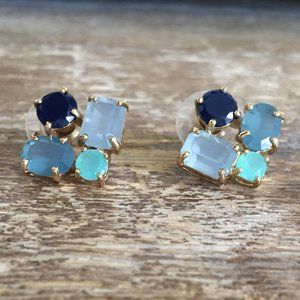 Kate Spade Multi Stone Cluster Stud Earrings